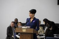 
				
			Politique / « La consécration de la Journée Internationale des Veuves est la première pierre d’un édifice que nous nous engageons à construire ensemble », Sylvia Bongo Ondimba à New York
			
		










